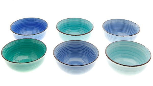 MISKI TALERZE DO ZUPY OBIADOWE ZESTAW DLA 6 OSÓB MISECZKA 500ML