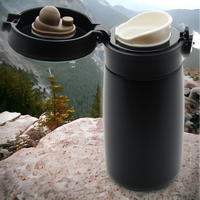 TERMOS KUBEK TERMICZNY PODRÓŻNY STALOWY 300ml BUTELKA DO WODY CIEPŁEJ MLEKA