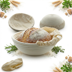 KOSZYK RATAN DO WYRASTANIA IDEALNEGO CHLEBA 23 CM