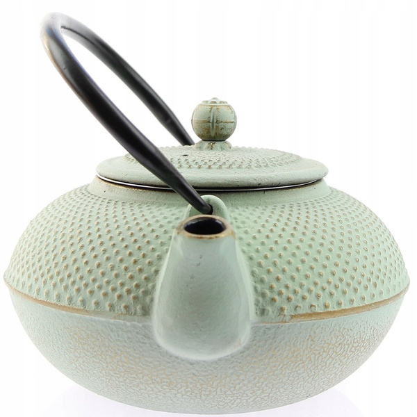 ZAPARZACZ ŻELIWNY ZESTAW CZAJNIK 1,5 L PODGRZEWACZ