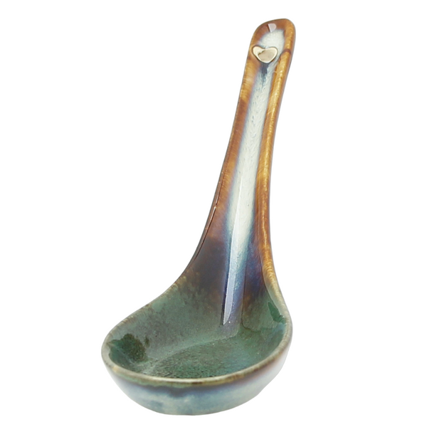 ŁYŻKA CERAMICZNA DO ZUPY RAMEN RAMENU 15 ml. ŁYŻKA OBIADOWA 16,5 CM