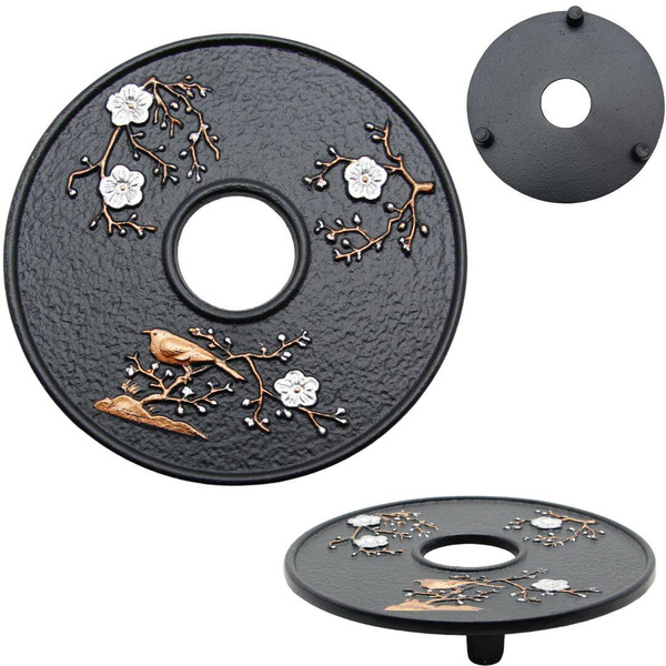 CZAJNIK IMBRYK ŻELIWNY 1,2L ZAPARZACZ SITKO DO HERBATY +2 CZARKI PODKŁADKA