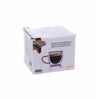 SZKLANKA TERMICZNA KUBEK Z PODWÓJNĄ ŚCIANKĄ DO KAWY LATTE HERBATY 250 ML