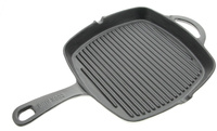 PATELNIA GRILLOWA ŻELIWNA SOLIDNA DO GRILLOWANIA