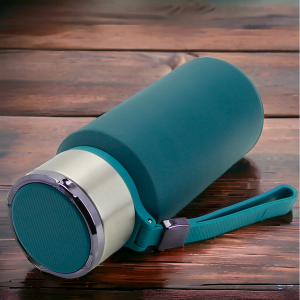 TERMOS KUBEK TERMICZNY PODRÓŻNY STALOWY 650 ml DO KAWY HERBATY WODY +SITKO