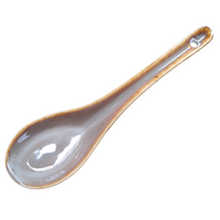 ŁYŻKA CERAMICZNA DO ZUPY RAMEN 16 cm KOLOROWA ŁYŻKA OBIADOWA OMBRES