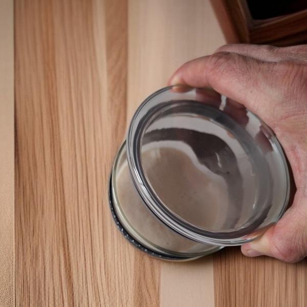 POJEMNIK DO ZAKWASU ROBIENIA NA CHLEB SŁOIK FERMENTACYJNY 800ml ZESTAW