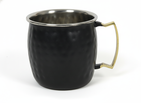 KUBEK STAL NIERDZEWNA 475 ML CZARNA POWŁOKA