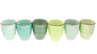 KUBKI CERAMICZNE KUBEK DO KAWY HERBATY ZESTAW 6