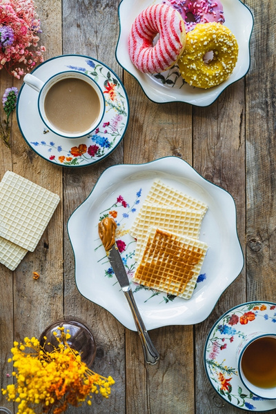 CERAMICZNA MISKA 16 CM PANI KWIATEK MISECZKA 500 ML SALATERKA DO SERWOWANIA