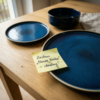 SERWIS OBIADOWY KOMPLET TALERZY 18EL. ZASTAWA OBIADOWA ZESTAW NA 6 OSÓB