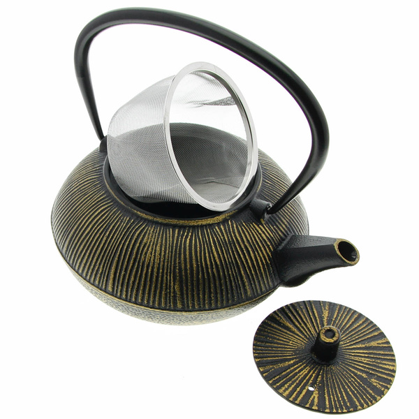 CZAJNIK ŻELIWNY ZAPARZACZ DO HERBATY I ZIÓŁ IMBRYK