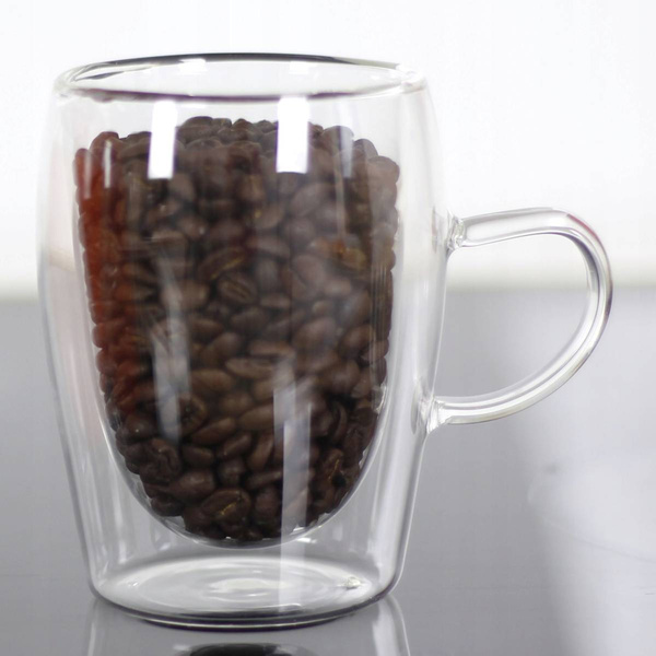 SZKLANKI TERMICZNE ZESTAW x6 DO KAWY HERBATY 300ml