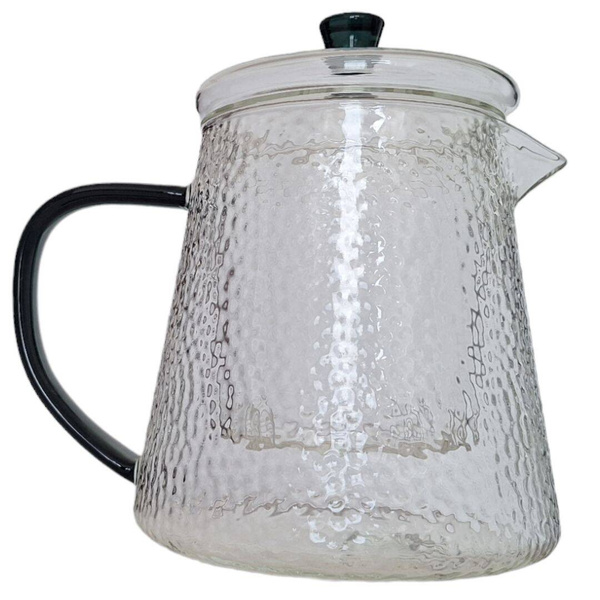 DZBANEK SZKLANY ZAPARZACZ DO HERBATY Z FILTREM 1L DZBANEK DO WODY KAWY HOT