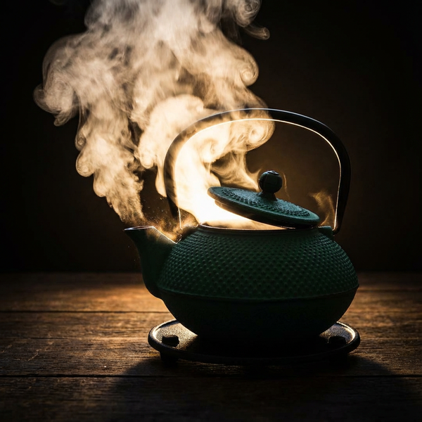 CZAJNIK ŻELIWNY 1,5L ZAPARZACZ DO HERBATY 4 CZARKI ZESTAW 5 ele NA PREZENT