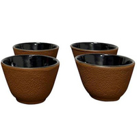 CZAJNIK IMBRYK ŻELIWNY 1L ZAPARZACZ SITKO STAL DO HERBATY +4 CZARKI ŻELIWNE