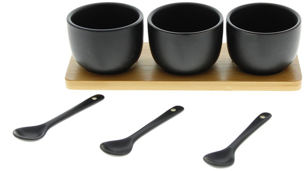 MISECZKI POJEMNIKI DO SOSU DIPÓW 3 szt ZESTAW