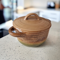 GARNUSZEK MISECZKA 200ml FOREMKA DO ZAPIEKANIA PIECZENIA POJEMNIK DO SMALCU