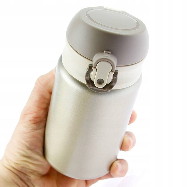 KUBEK TERMICZNY PODRÓŻNY TERMOS STALOWY 300ml