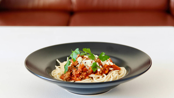 TALERZ GŁĘBOKI DO ZUPY OBIADOWY TALERZ DO MAKARONU CZARNY 24 CM