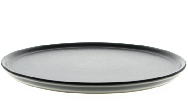 TALERZ DO PIZZY TALERZ OBIADOWY CZARNY 28 CM