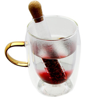 ZAPARZACZ SZKLANY DO PARZENIA HERBATY ZIÓŁ SITKO DO SUSZONYCH OWOCÓW