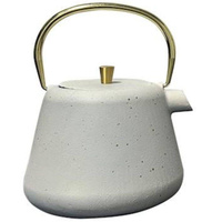 CZAJNIK IMBRYK ŻELIWNY 1L ZAPARZACZ SITKO STALOWE DO HERBATY +4 CZARKI