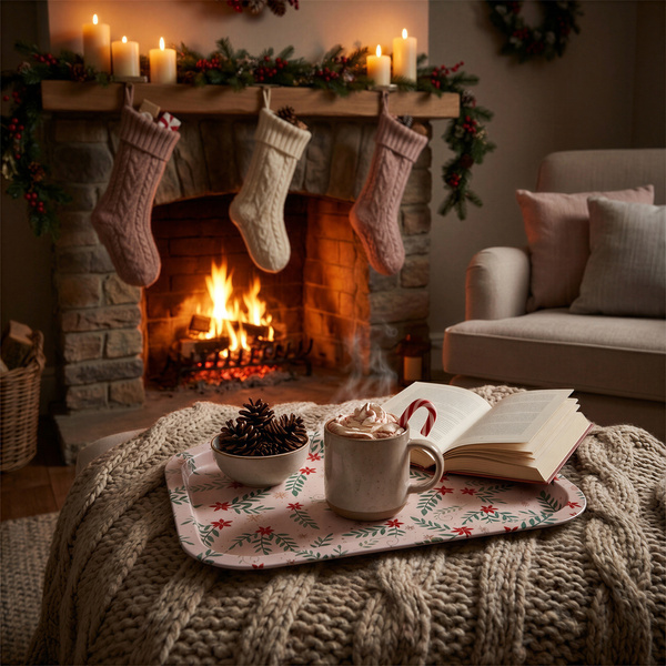 TACA KUCHENNA DEKORACJA STOŁU PROSTOKĄTNA DO SERWOWANIA NOSZENIA 21x14x2