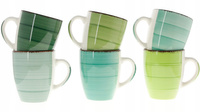 KUBKI CERAMICZNE KUBEK DO KAWY HERBATY ZESTAW 6