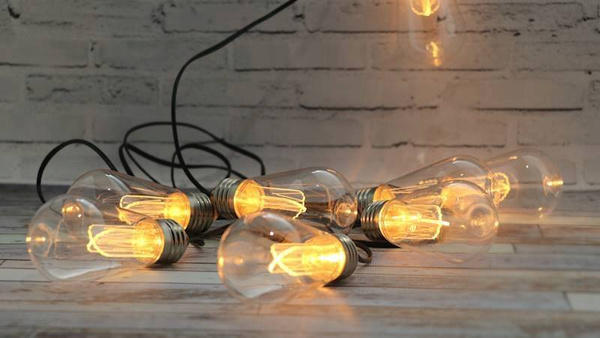 GIRLANDA ŻARÓWKI LED LAMPKI ŁAŃCUCH SZNUR NA 230V