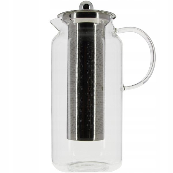 DZBANEK SZKLANY ZAPARZACZ DO HERBATY Z FILTREM