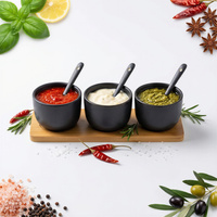 MISECZKI POJEMNIKI DO SOSU DIPÓW 3 szt ZESTAW