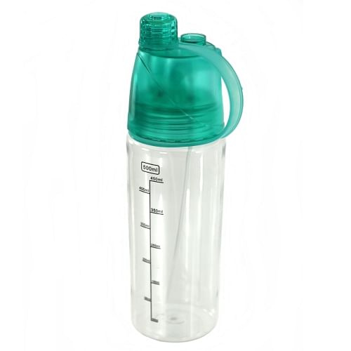 Butelka, bidon 500 ml ze zraszaczem dla sportowców