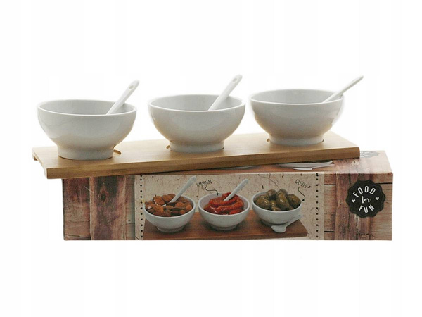 SOSJERKI POJEMNIKI DO SOSU DIPÓW 3 szt ZESTAW