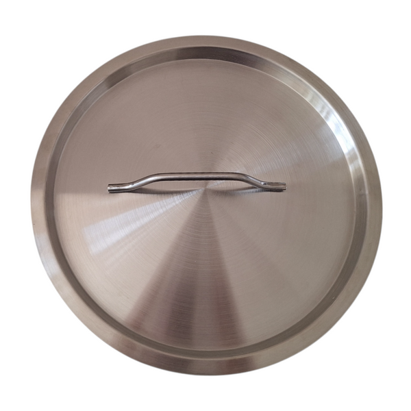 GARNEK STAL NIERDZEWNA 30,5 cm GAR 22L DO GASTRO Z POKRYWKA METALOWA