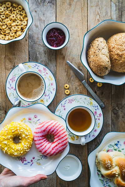 TALERZ ceramiczny 21 cm PANI KWIATEK patera do serwowania