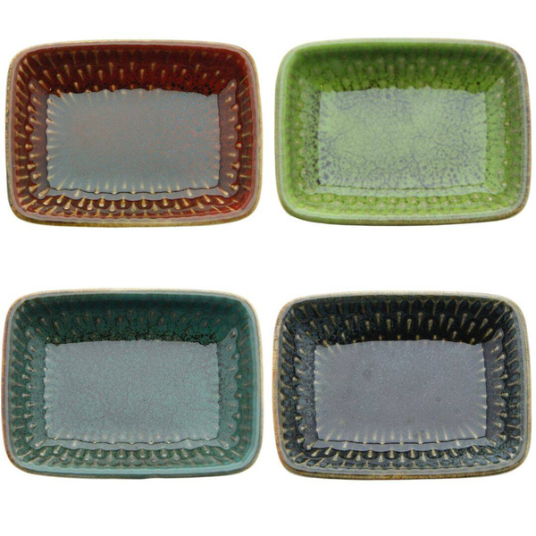 MISECZKA POJEMNIK DO SOSU DIPÓW SOSJERKA PROSTOKĄTNA CERAMICZNA 30ML