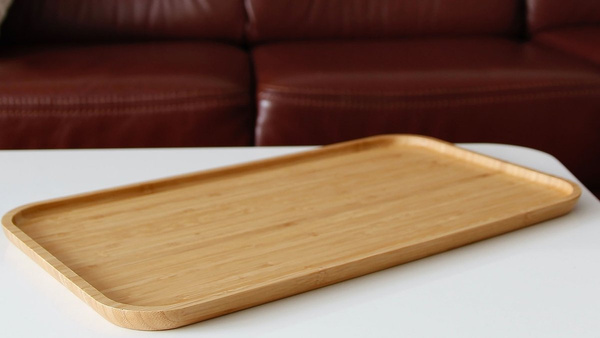 TALERZ BAMBUSOWY DREWNIANY PATERA DO SERWOWANIA