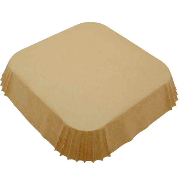 WKŁADKI DO PIECZENIA W FRYTKOWNICY BEZTŁUSZCZOWEJ PAPIEROWE FOREMKI 50 SZT