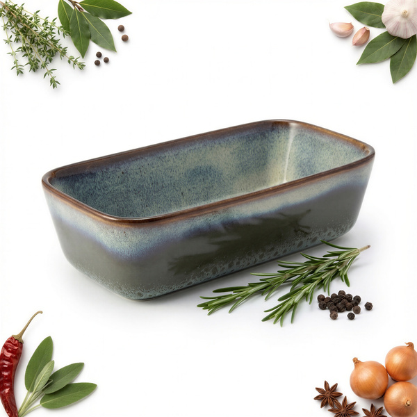 CERAMICZNA FORMA DO PIECZENIA CHLEBA ZAPIEKANIA W PIEKARNKIU OMBRES 26 cm