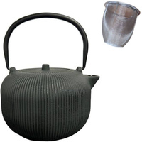 ZAPARZACZ ŻELIWNY IMBRYK Z SITKIEM DO ZIÓŁ HERBATY CZAJNIK DZBANEK 1 L