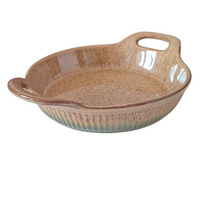 NACZYNIE ŻAROODPORNE CERAMICZNE FORMA DO PIECZENIA ZAPIEKANIA ø21 cm 0.9L