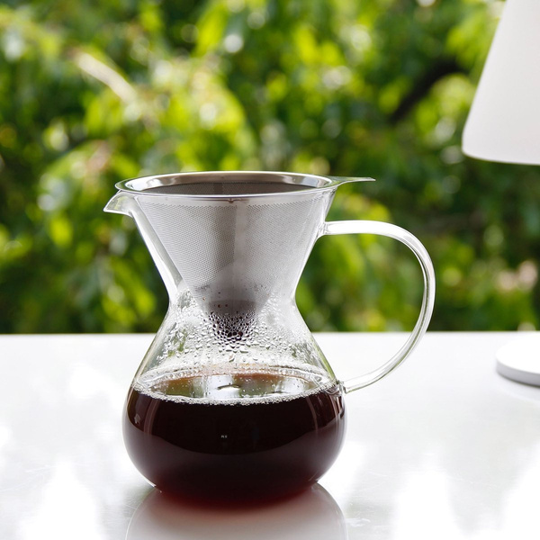 ZAPARZACZ DO KAWY DRIP PRZELEWOWY FILTR STALOWY