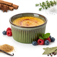 MISECZKA FOREMKA DO MUFFINEK CREME BRULLE DESERÓW DO ZAPIEKANIA CERAMICZNA