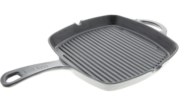 PATELNIA GRILLOWA ŻELIWNA SOLIDNA DO GRILLOWANIA