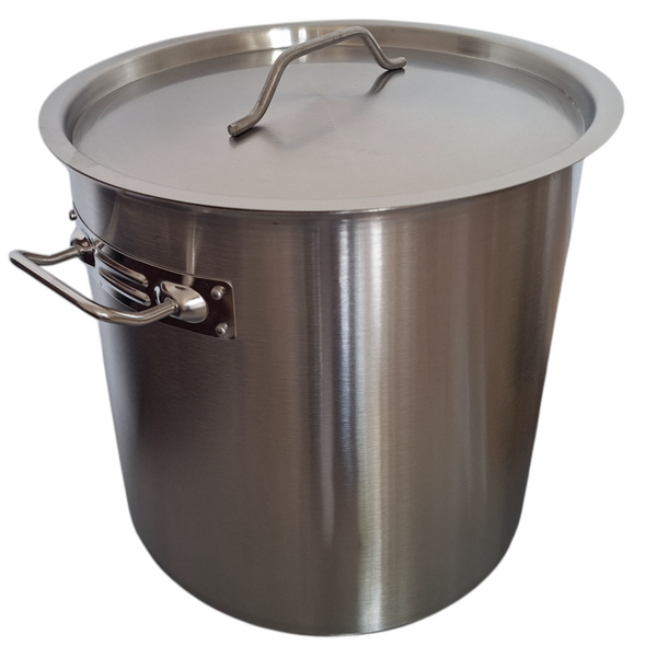 GARNEK STAL NIERDZEWNA 32,5 cm GAR 26L DO GASTRO Z POKRYWKA METALOWA