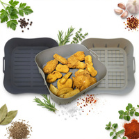 WKŁADKI DO PIECZENIA W FRYTKOWNICY SILIKONOWY WKŁAD FOREMKA WILOKROTNEGO UŻYTKU