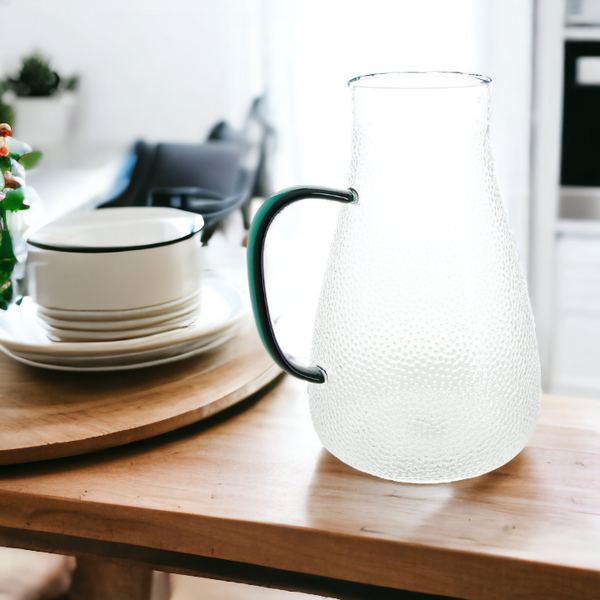 DZBANEK SZKLANY NA NAPOJE HERBATĘ KAWE HOT 2L WODY SOKU 22,6 CM