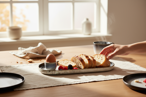 TALERZ CERAMIKA 40 CM LUNA LINE OWALNY DUŻY DO SERWOWANIA