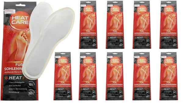 OGRZEWACZ DO STÓP BUTÓW NÓG x10 WKŁADKI PODGRZEWACZE CHEMICZNE HOT PACK